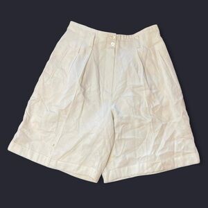Women's Cream Shorts